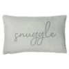 Furn. Shearling Snuggle Printed Slogan Cushion