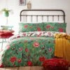 Furn Pomelo Reversible Duvet Cover Set - Green