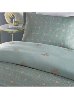 Furn Bee Deco Duvet Cover Set - Sage Green -Furn Store V7LWV SQ3 0000002233 SAGE GREEN SLd