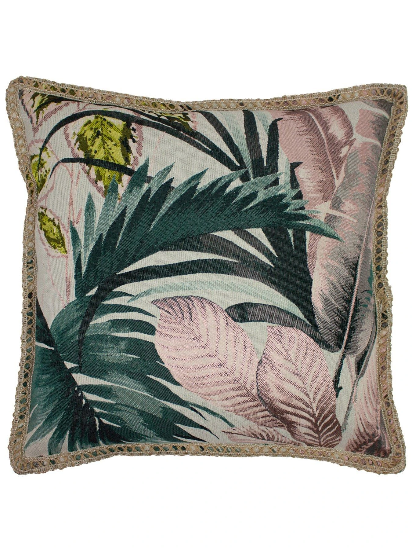 Furn Amazonia Feather Filled Cushion - Pink 1 Furn Amazonia Feather Filled Cushion - Pink