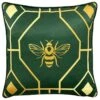Furn Bee Deco Emerald Feather Filled Cushion
