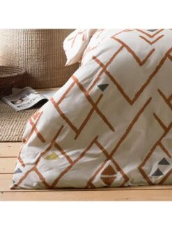 Furn Inka Duvet Cover Set - White 5 Furn Inka Duvet Cover Set - White -Furn Store VIMIQ SQ3 0000000013 WHITE SLd