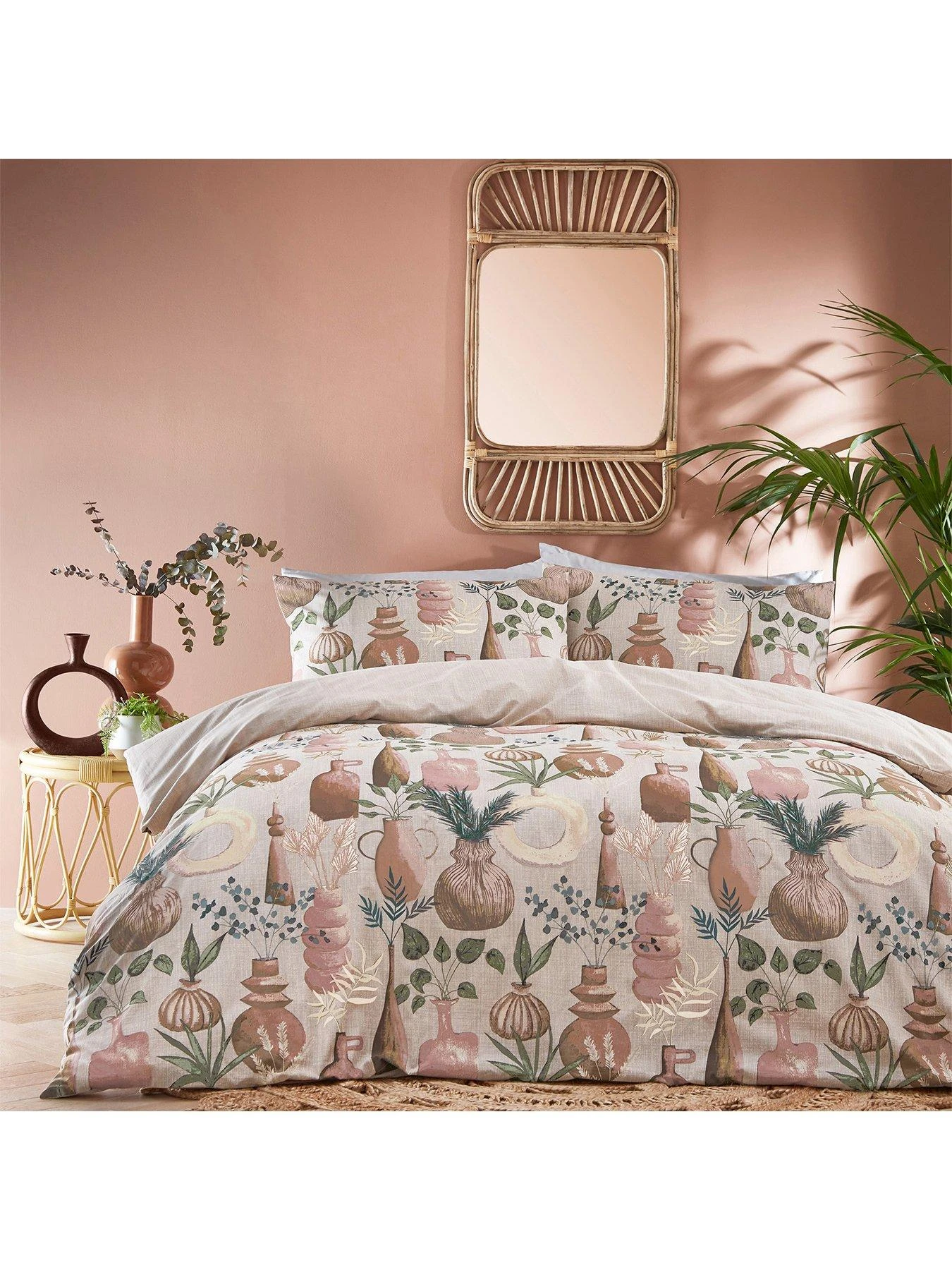 Furn Earthen Clay Duvet Cover Set 1 Furn Earthen Clay Duvet Cover Set