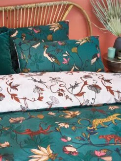 Furn Wildlings Green Duvet Cover Set -Furn Store VKDRY SQ3 0000000047 GREEN SLd