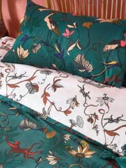 Furn Wildlings Green Duvet Cover Set -Furn Store VKDRY SQ4 0000000047 GREEN SLd1