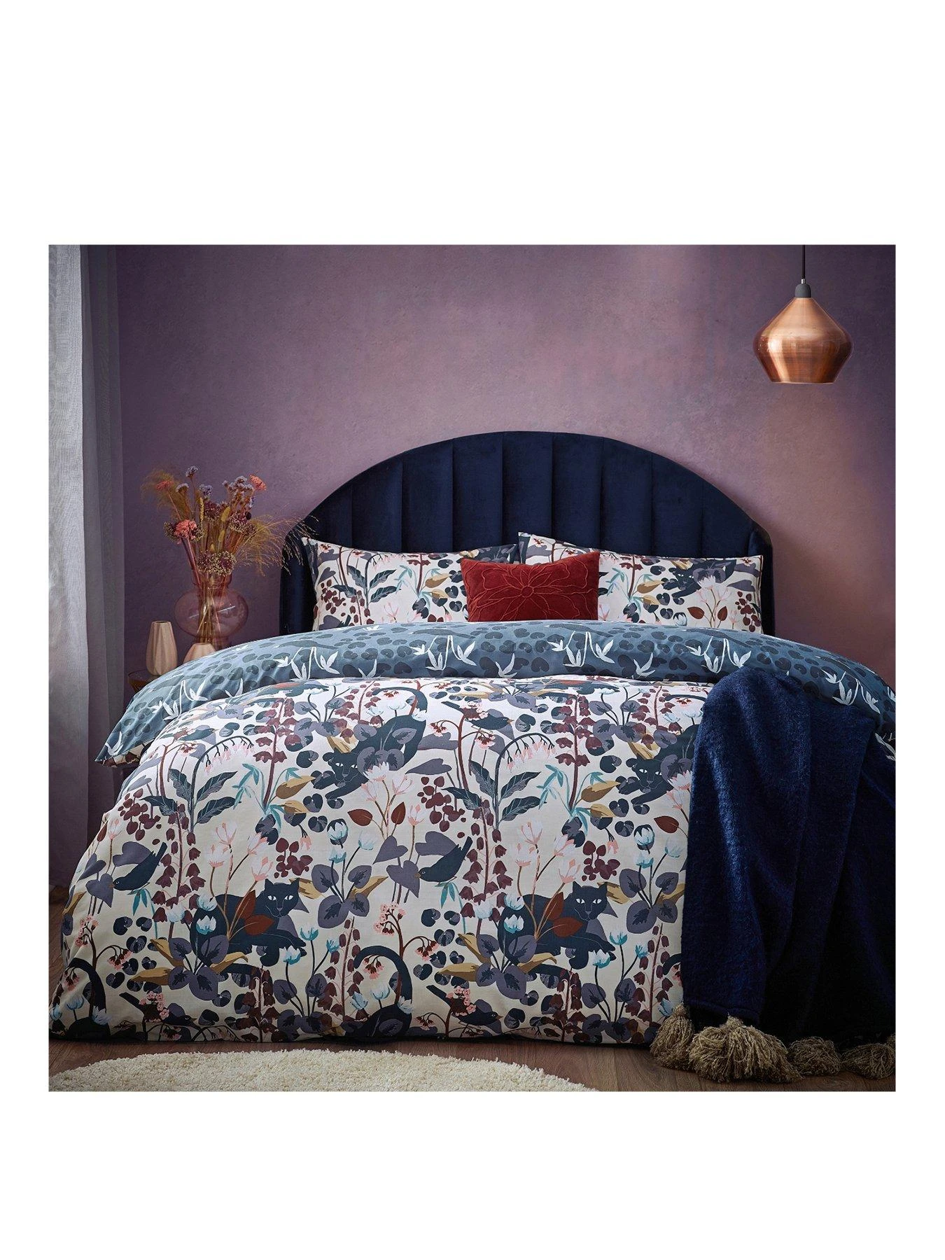 Furn Midnight Panther Duvet Cover Set 2 Furn Midnight Panther Duvet Cover Set - Image 2