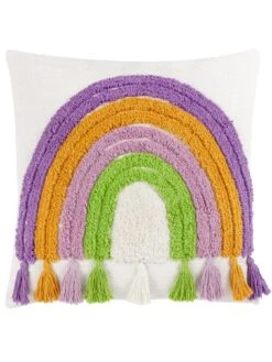Furn Rainbow Tassels Cushion