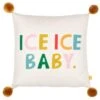 Furn Pom Pom Ice Ice Baby Cushion