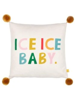 Furn Pom Pom Ice Ice Baby Cushion