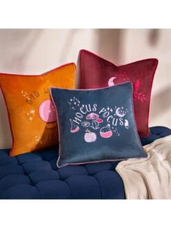 Furn Halloween Hocus Pocus Cushion -Furn Store VP05R SQ6 0000000020 BLUE SLd3