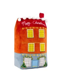 Furn Christmas Spirit House Doorstop