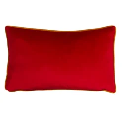 Furn. Christmas Together Tree Day Festive Printed Piped Velvet Polyester Filled Cushion -Furn Store furn christmas together tree day festive printed piped velvet polyester filled cushion5025532729835 02c MP