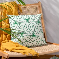Furn. Hexa Geometric UV & Water Resistant Outdoor Polyester Filled Cushion -Furn Store furn hexa geometric uv water resistant outdoor polyester filled cushion5025532748416 04c MP