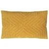 Furn. Mahal Geometric Pleated Polyester Filled Cushion