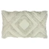 Furn. Orson Tufted Geometric Patterned Polyester Filled Cushion